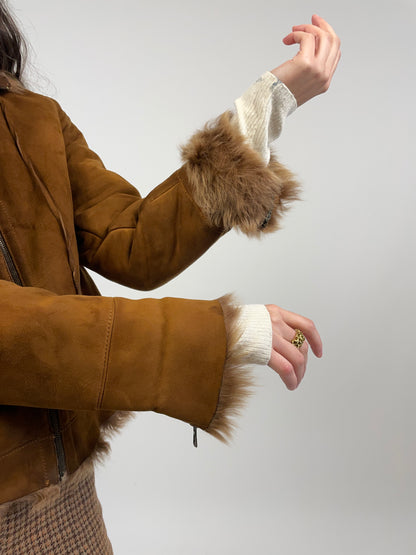 Giacca shearling vintage