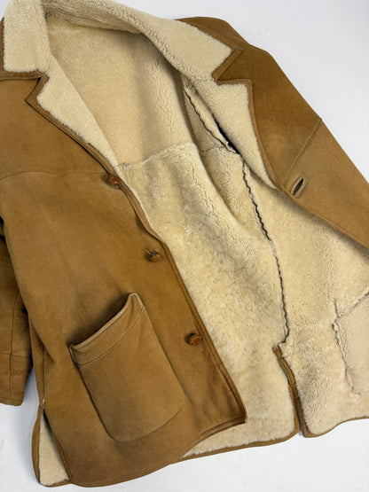 Cappotto Burberrys’ vintage in montone - Made in England