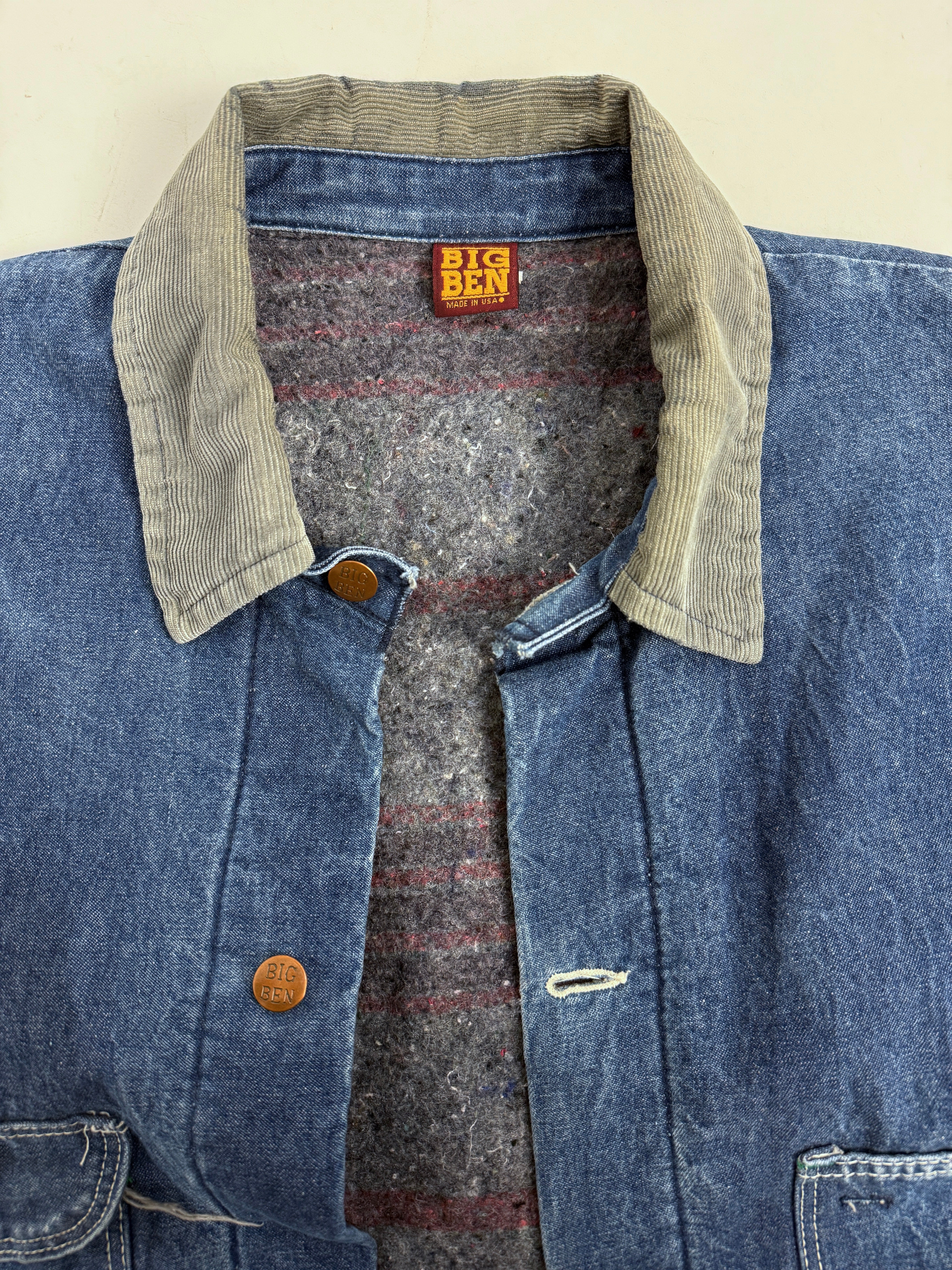 BIG BEN Made in U.S.A. denim vintage work jacket