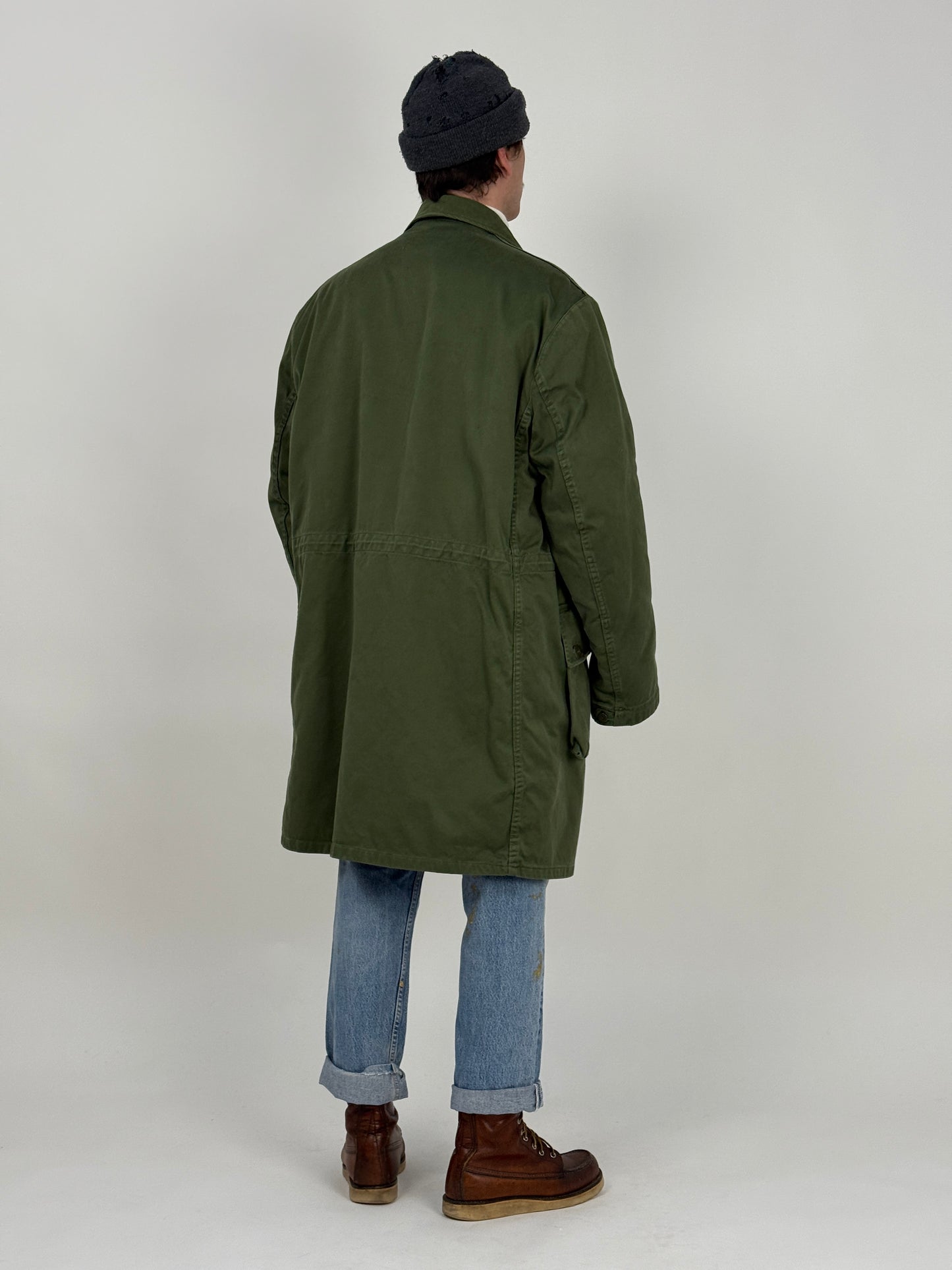 Parka militare C56 con fodera in pile rimovibile anni ’80