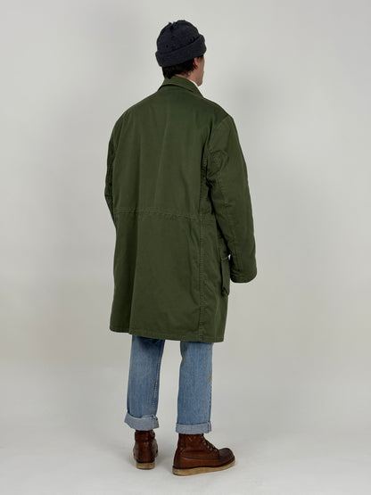 Parka militare C56 con fodera in pile rimovibile anni ’80