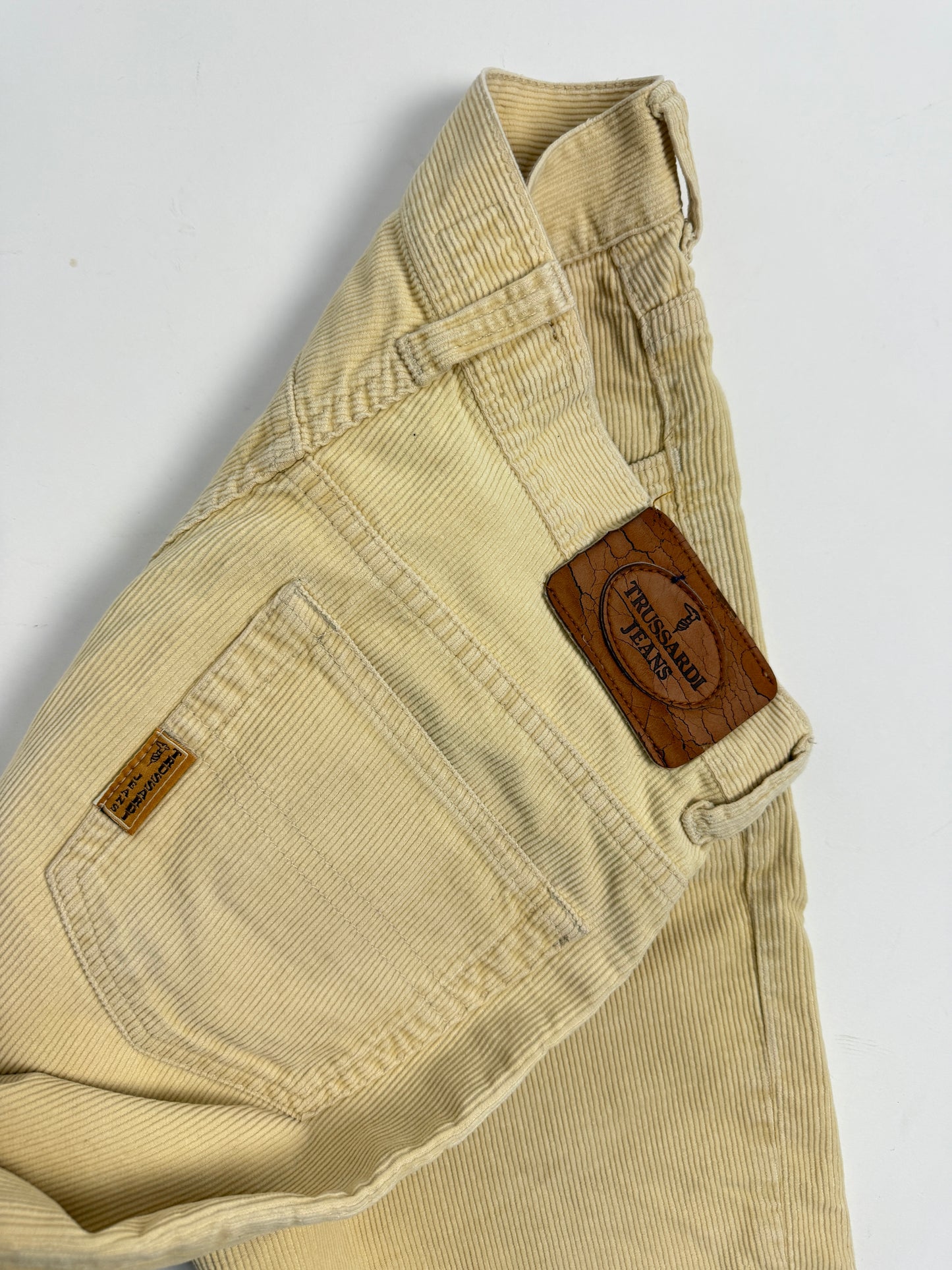 Pantaloni Trussardi in velluto a coste anni '70