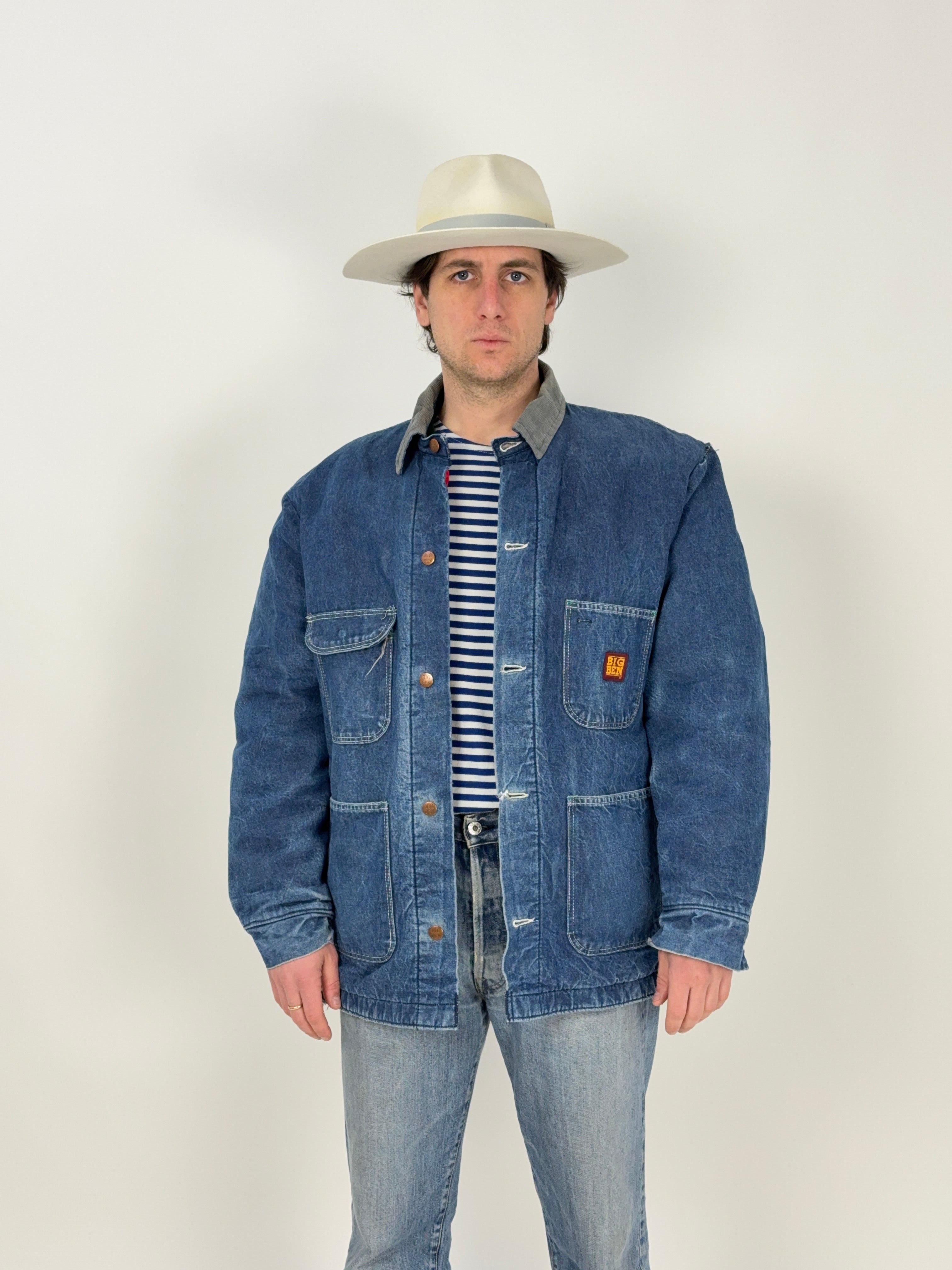 BIG BEN Made in U.S.A. denim vintage work jacket