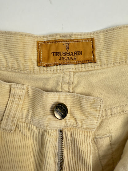 Pantaloni Trussardi in velluto a coste anni '70