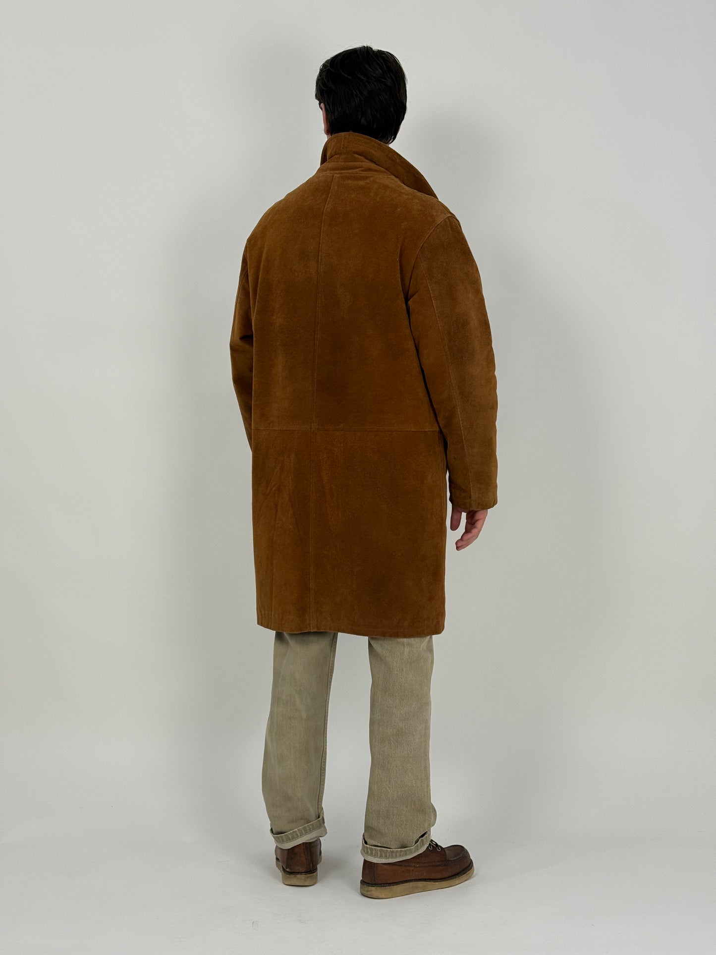 Cappotto in camoscio anni '70