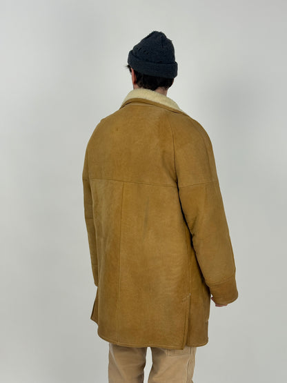 Cappotto Burberrys’ vintage in montone - Made in England