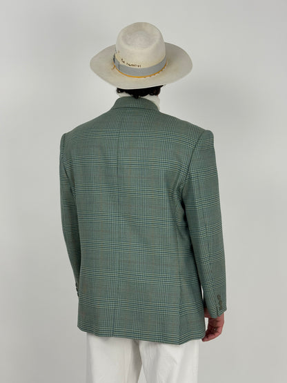 Giacca in pura lana Principe di Galles