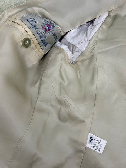 Giacca sartoriale in lana a quadri