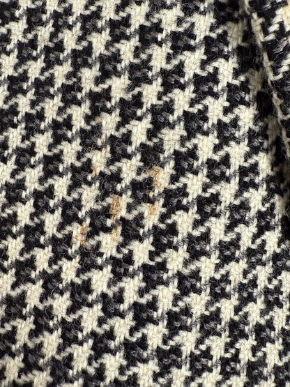 Giacca vintage Pied de Poule in Lana & Cashmere