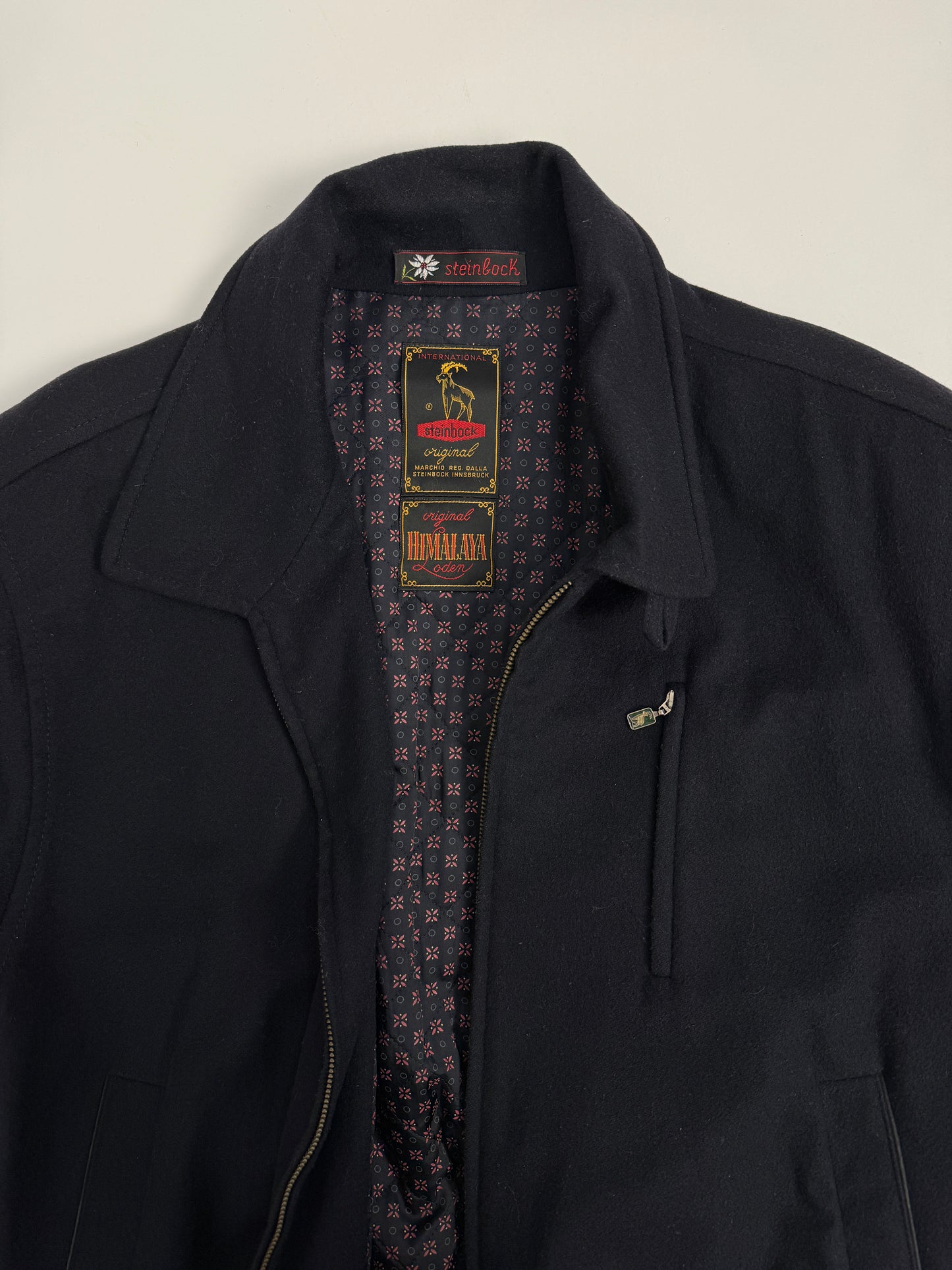 Bomber Steinbock Loden Himalaya in lana