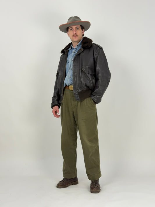 Schott NYC A-2 Flight Jacket – Made in USA