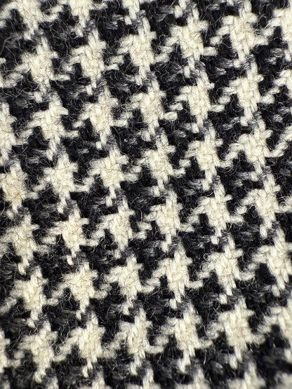 Giacca vintage Pied de Poule in Lana & Cashmere