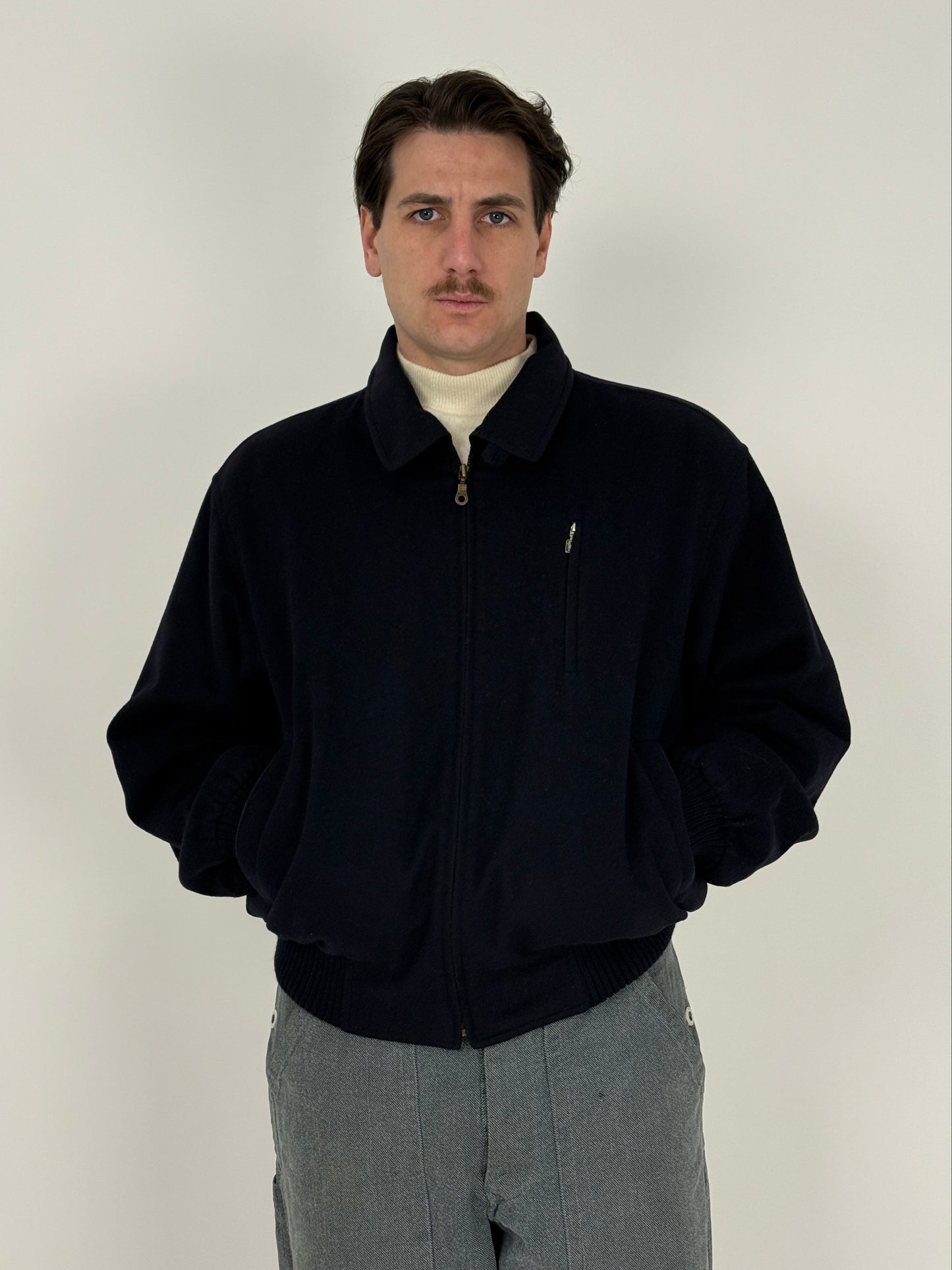 Bomber Steinbock Loden Himalaya in lana