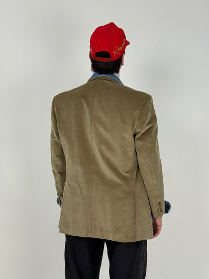 Giacca vintage in velluto a coste