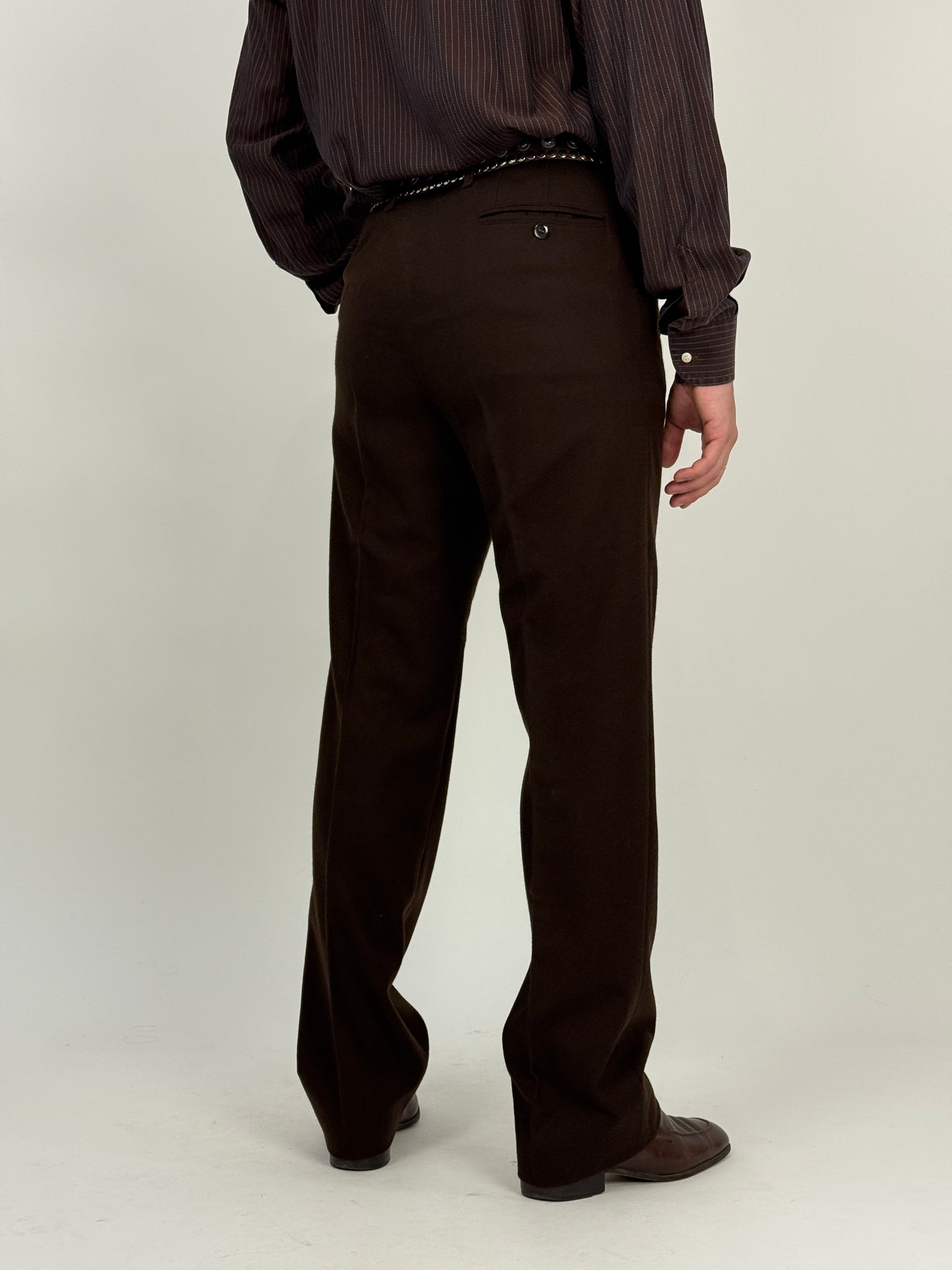 Pantaloni sartoriali in lana