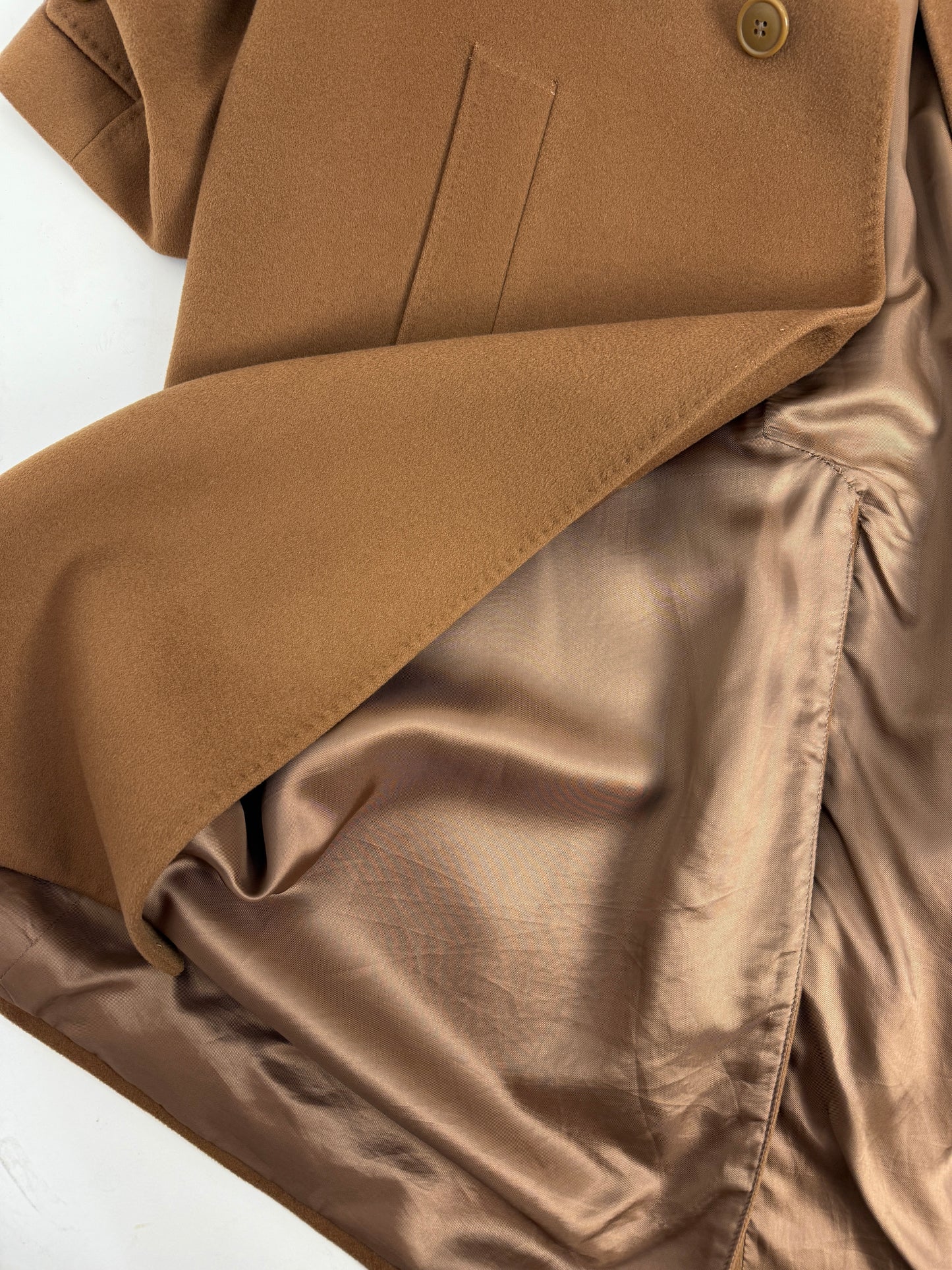 Cappotto vintage Dekin’s in cashmere e lana