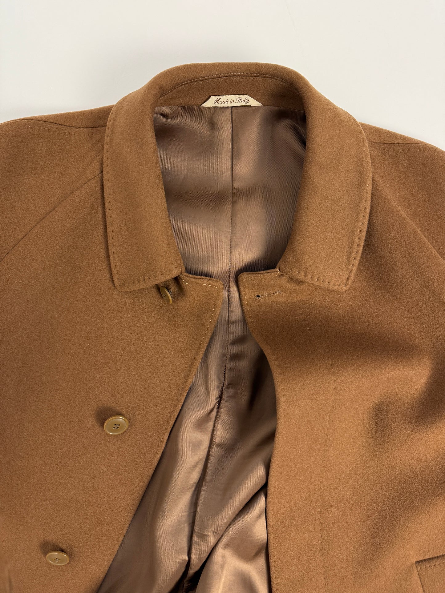 Cappotto vintage Dekin’s in cashmere e lana