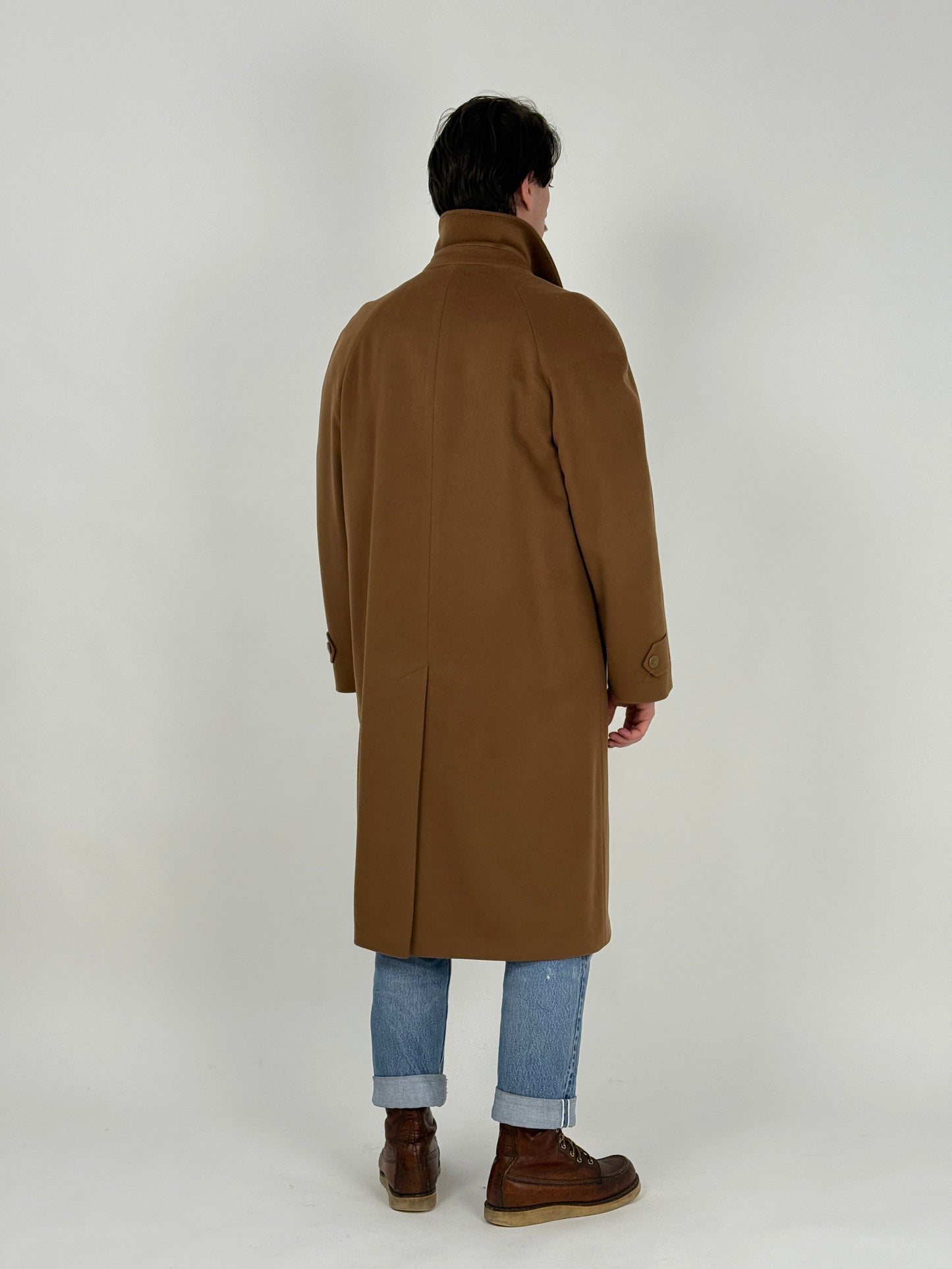 Cappotto vintage Dekin’s in cashmere e lana