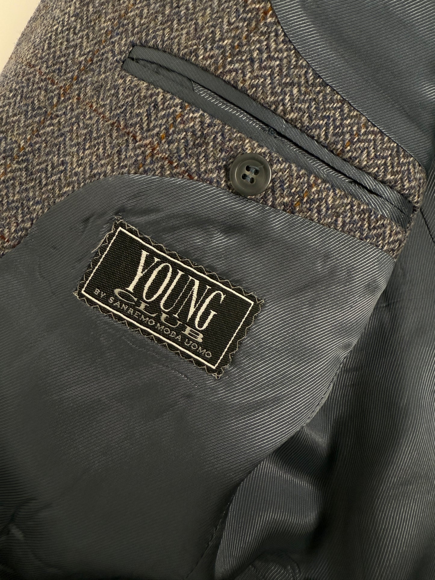 Giacca in Pura Lana Tweed