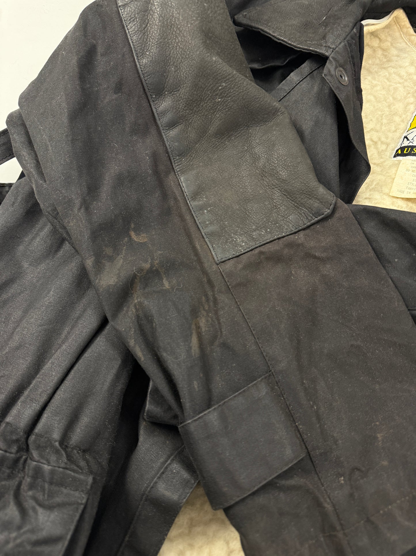 Cappotto lungo cerato Kakadu Traders Australia - Interno shearling