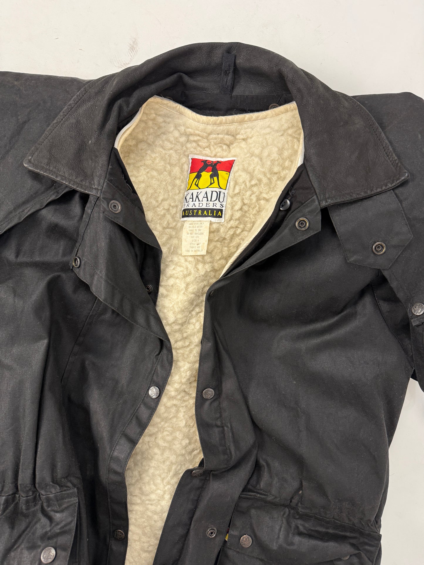 Cappotto lungo cerato Kakadu Traders Australia - Interno shearling