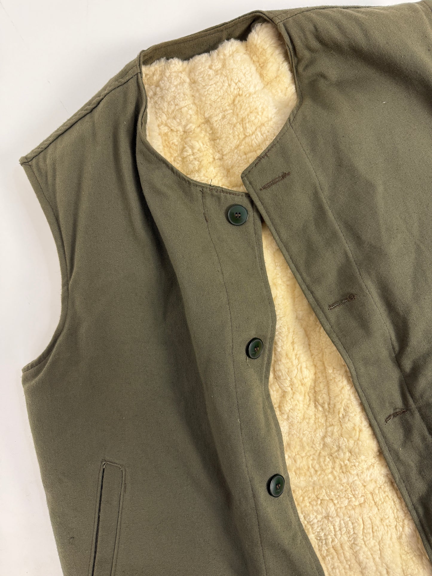 Gilet Balcani Anni ’80/’90 con Interno in pelliccia