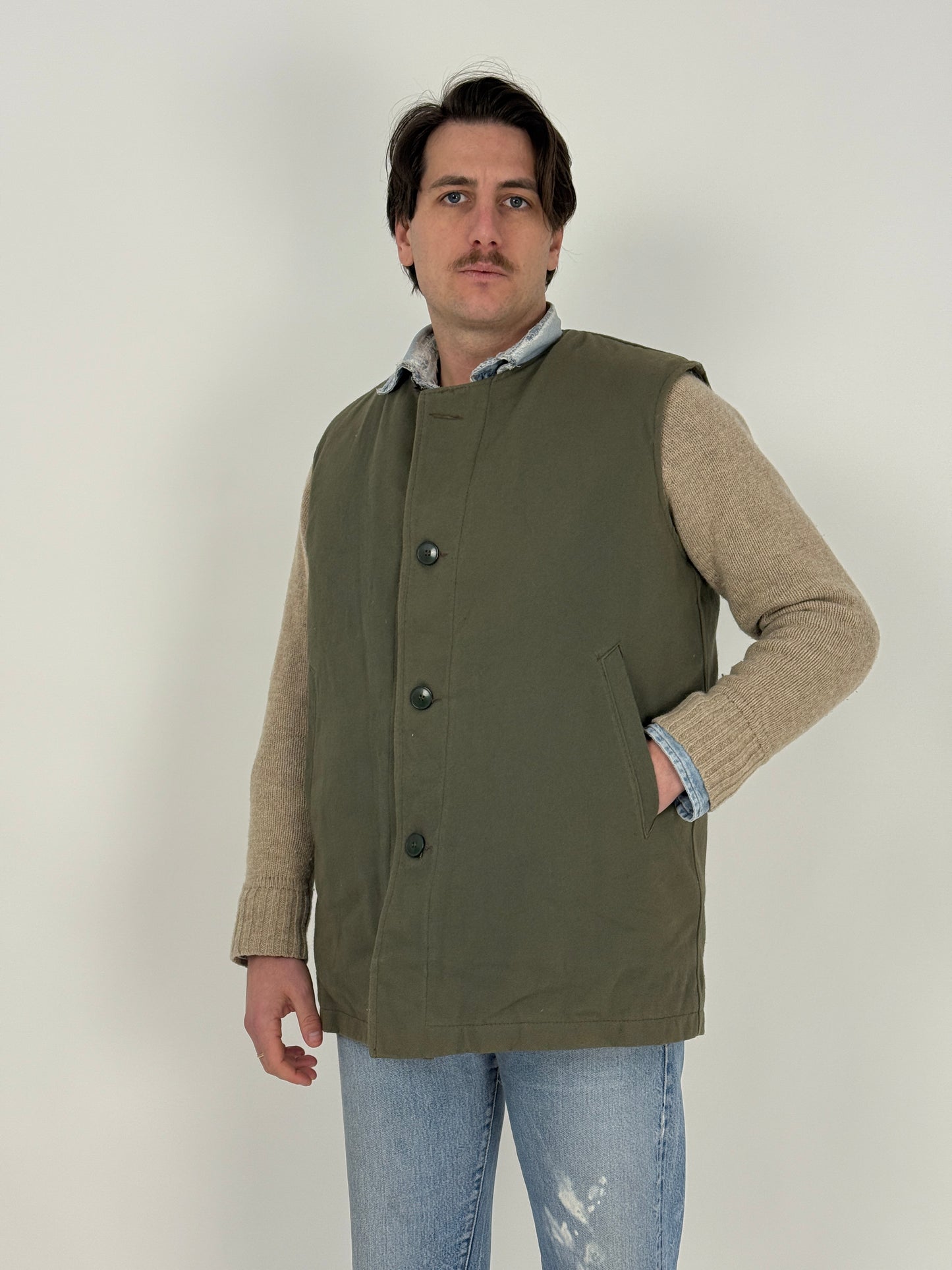 Gilet Balcani Anni ’80/’90 con Interno in pelliccia