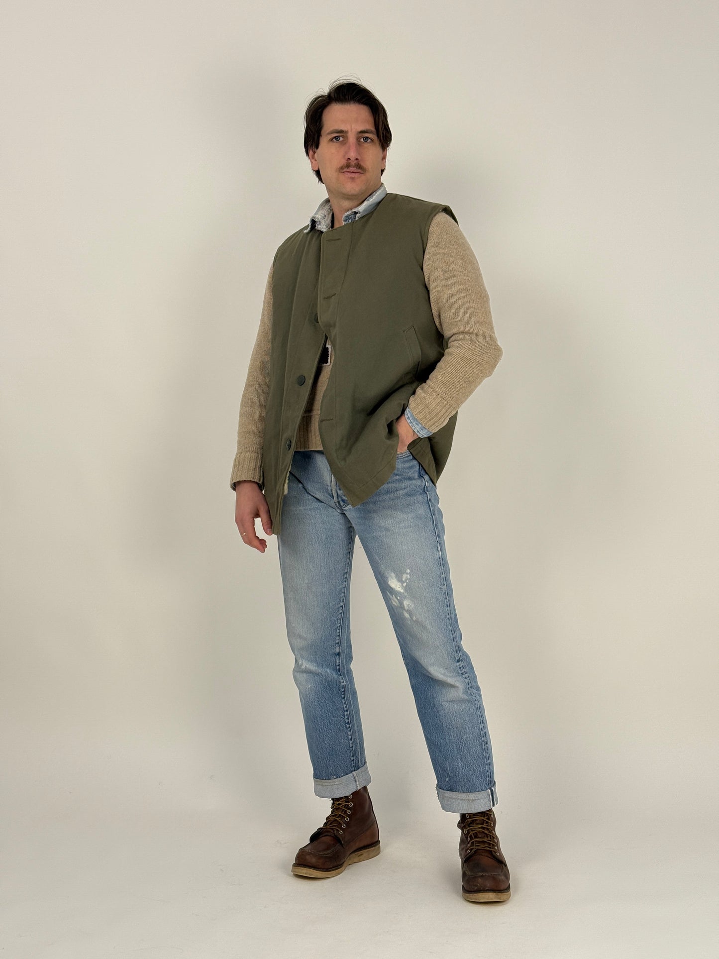 Gilet Balcani Anni ’80/’90 con Interno in pelliccia