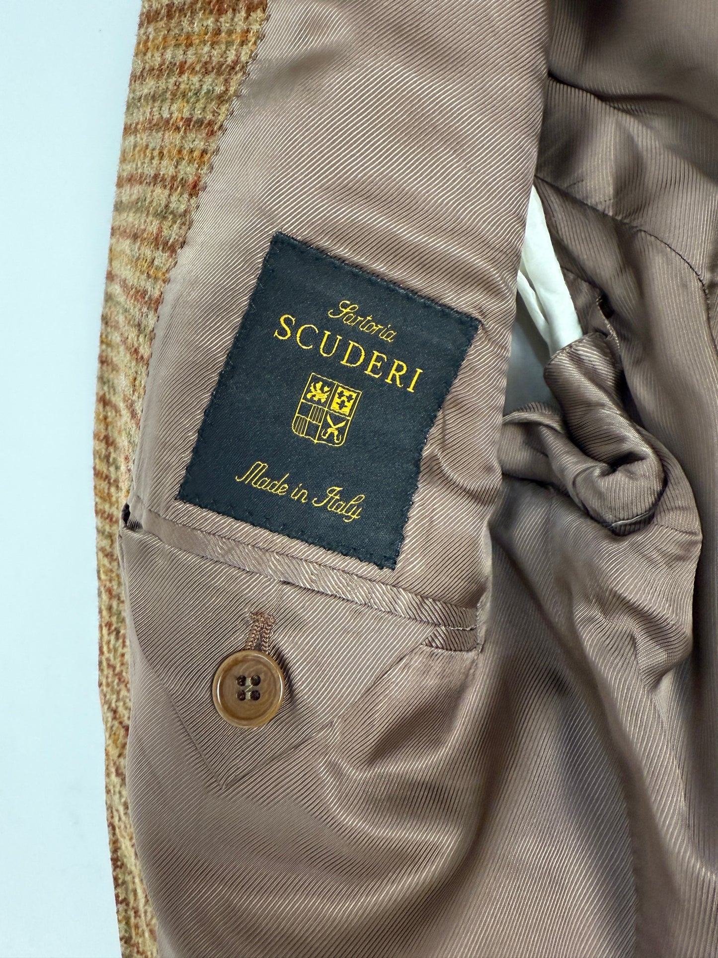 Giacca in Tweed Inglese Houndstooth Anni ’80