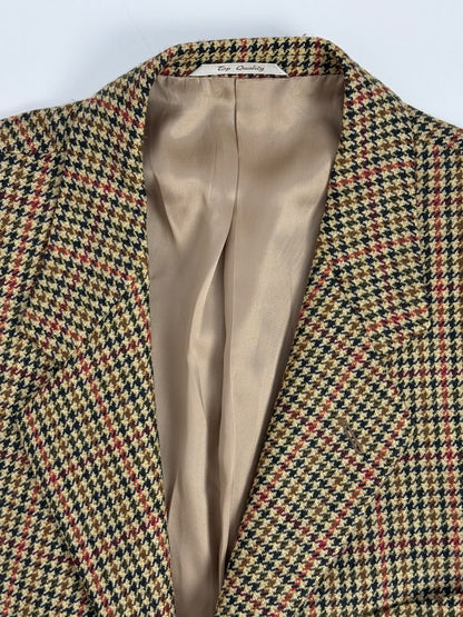 Giacca Pied de Poule anni ’80 in Pura Lana