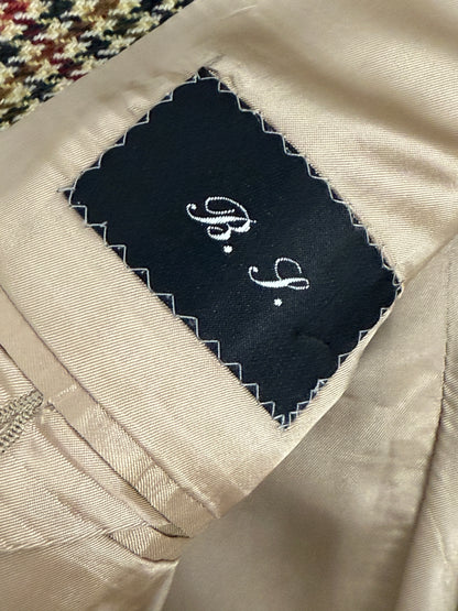 Giacca Pied de Poule anni ’80 in Pura Lana