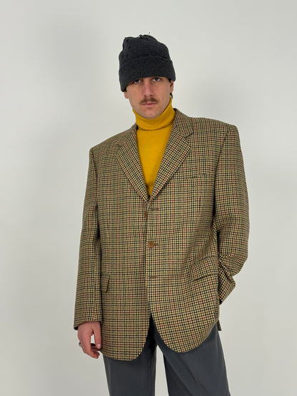 Giacca Pied de Poule anni ’80 in Pura Lana