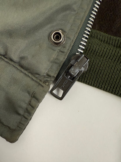 Set militare vintage U.S.A. Wilker Industries – Bomber U.S.N. e gilet