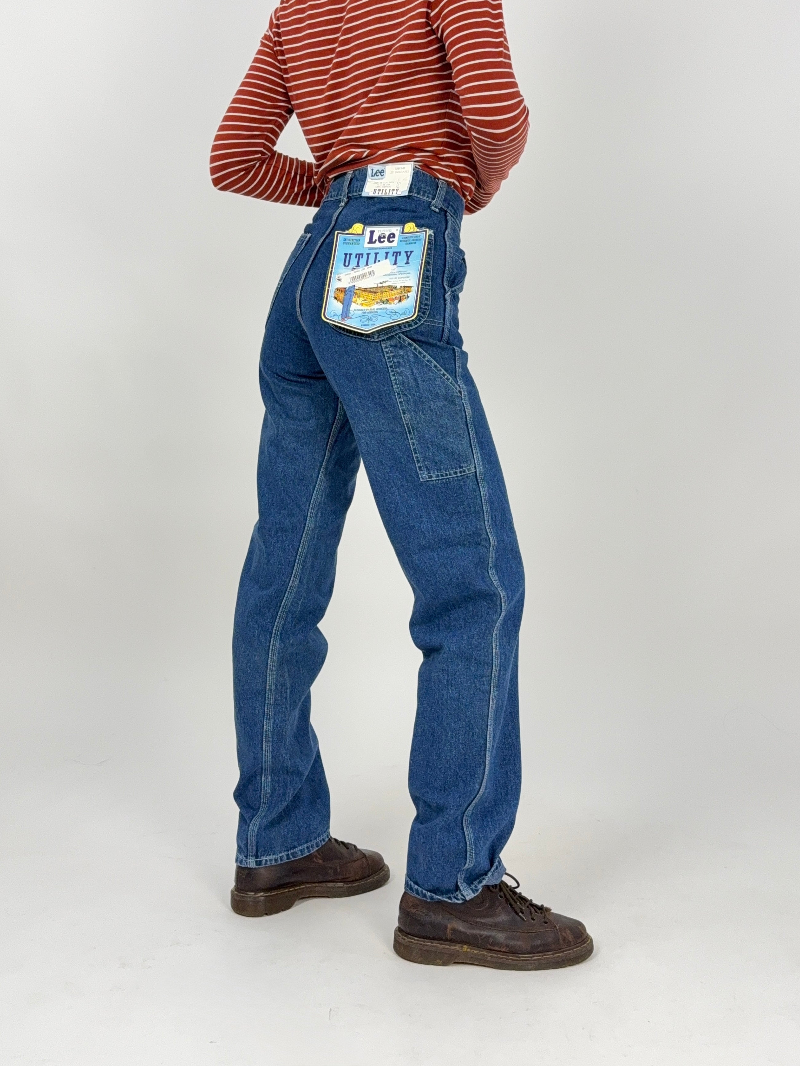 Jeans vintage Lee Utility Deadstock Denim Blu