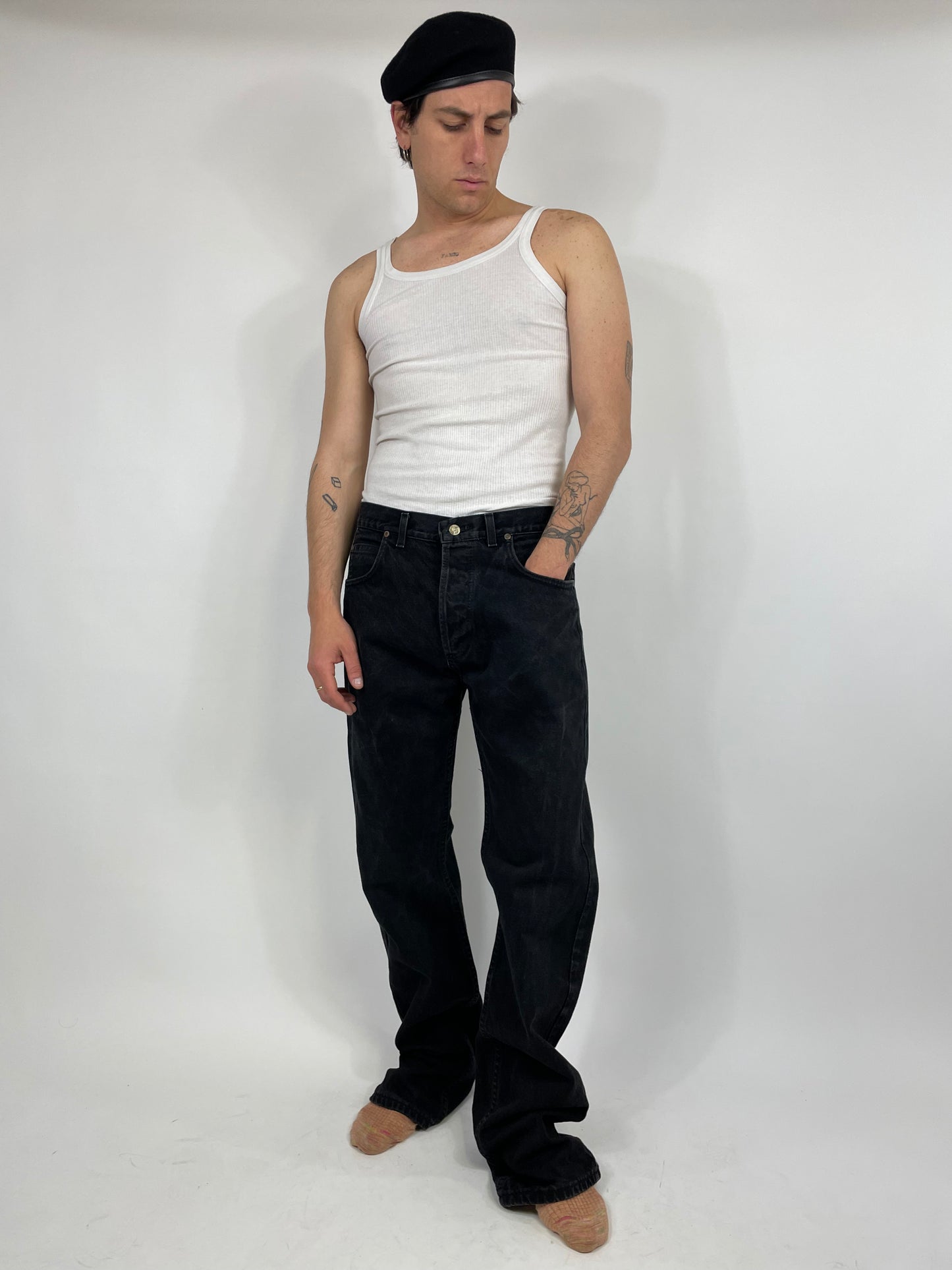 jeans-lee-vintage-denim-nero-taglia-50