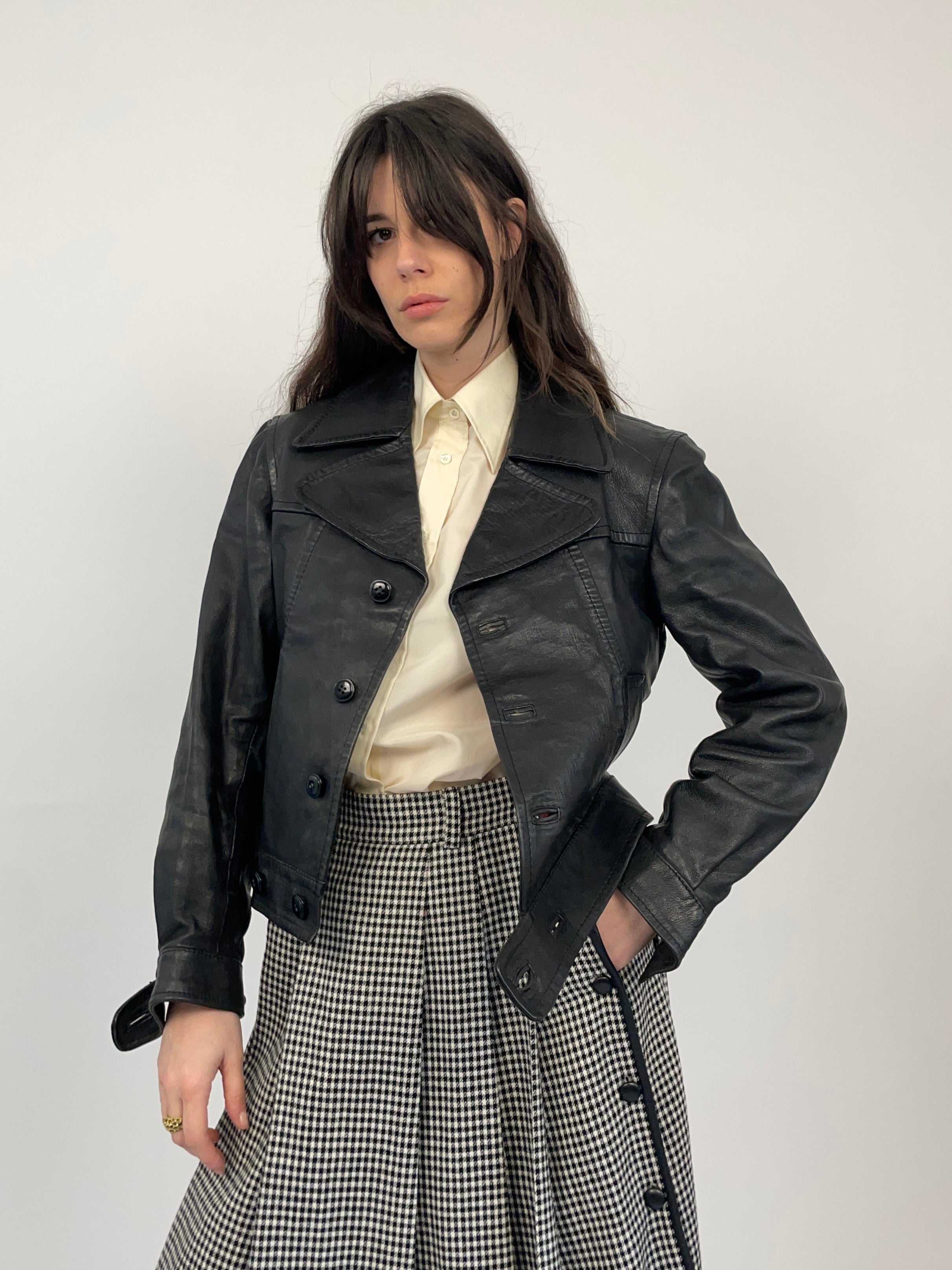 Leather jacket anni '60