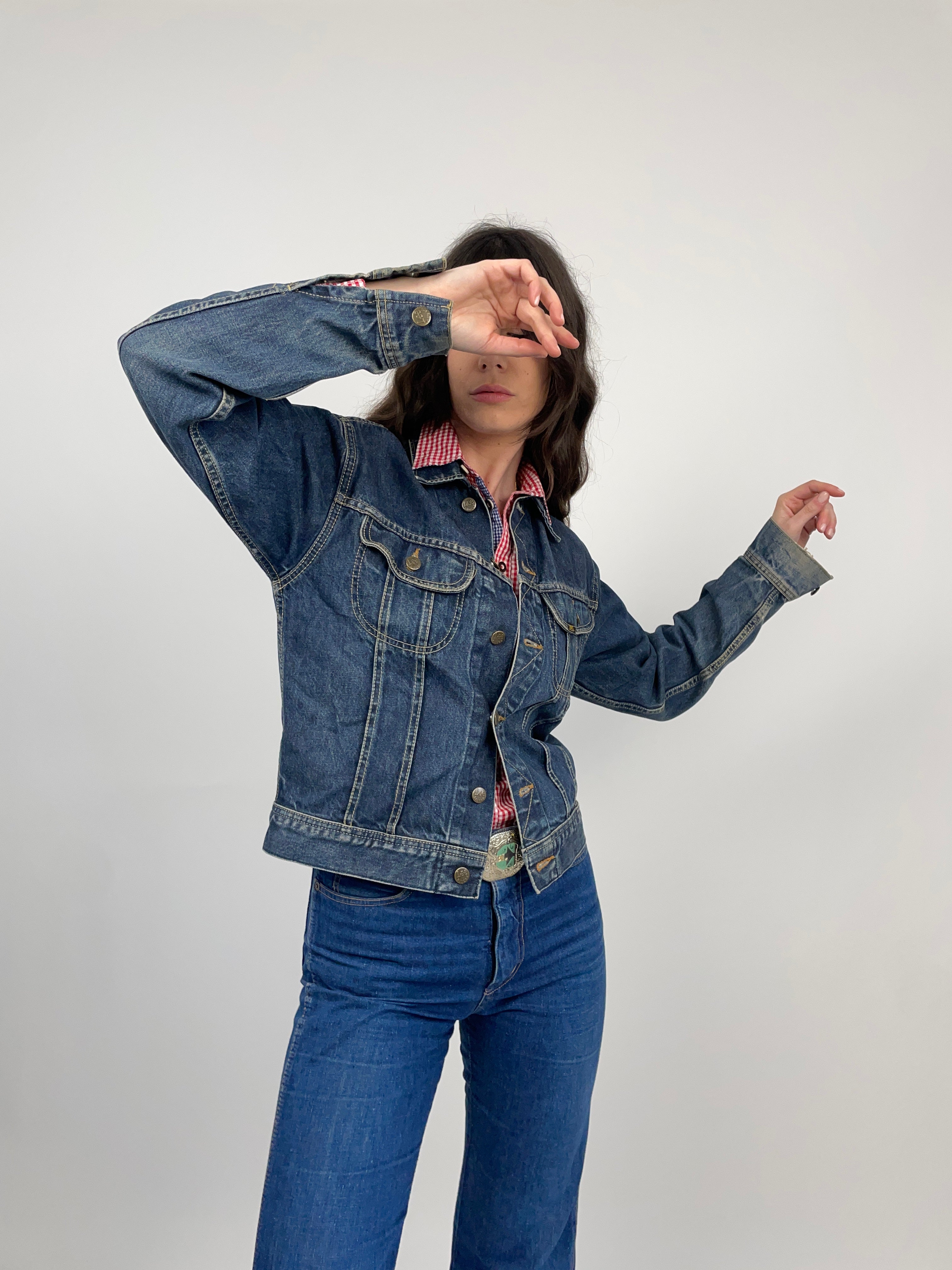 Giacca in jeans vintage Lee 101-J – Sanforized, USA Union Made