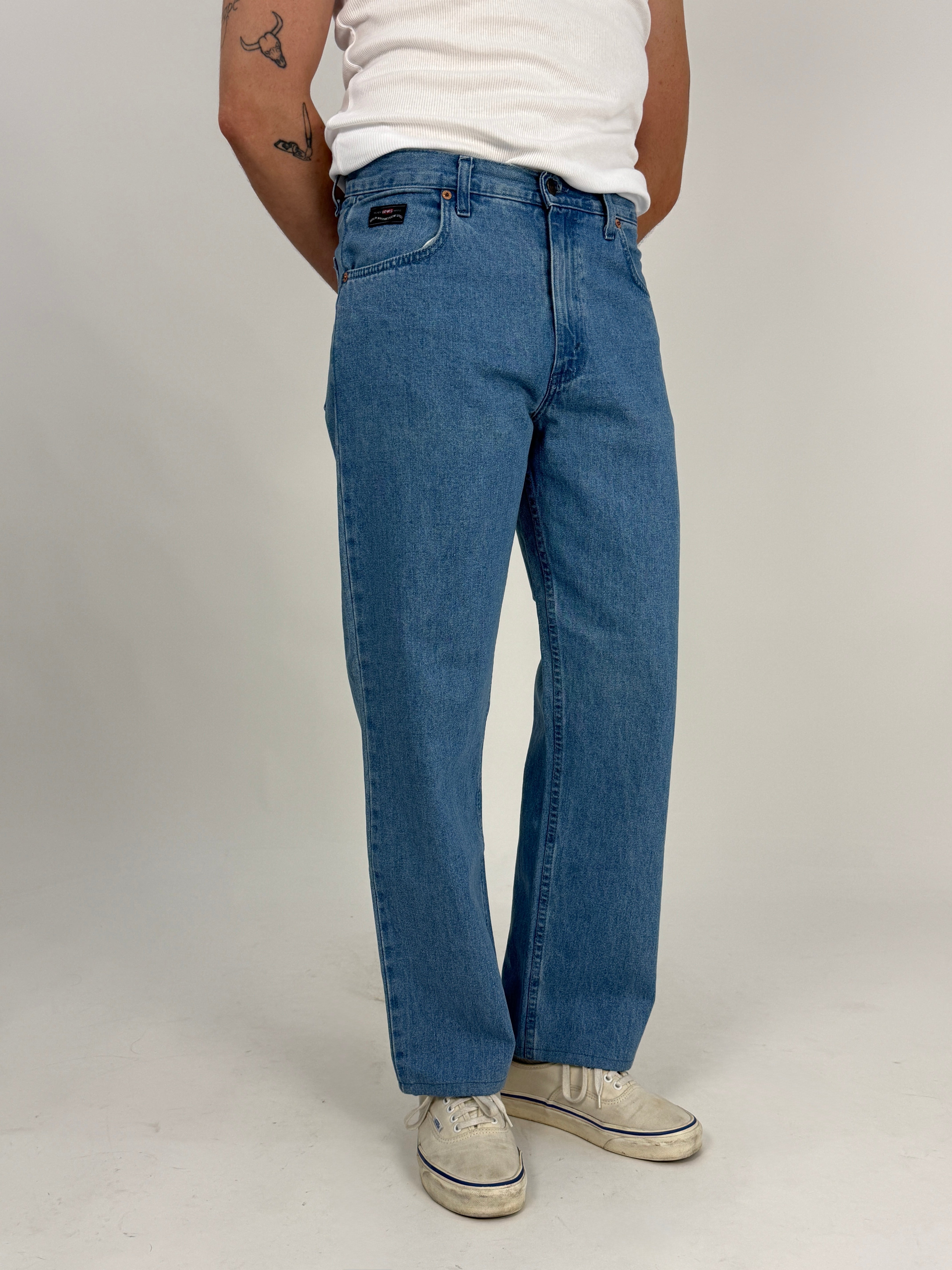 Jeans Vintage Levi's W32 L34 Stone Wash - Taglia IT 46/48