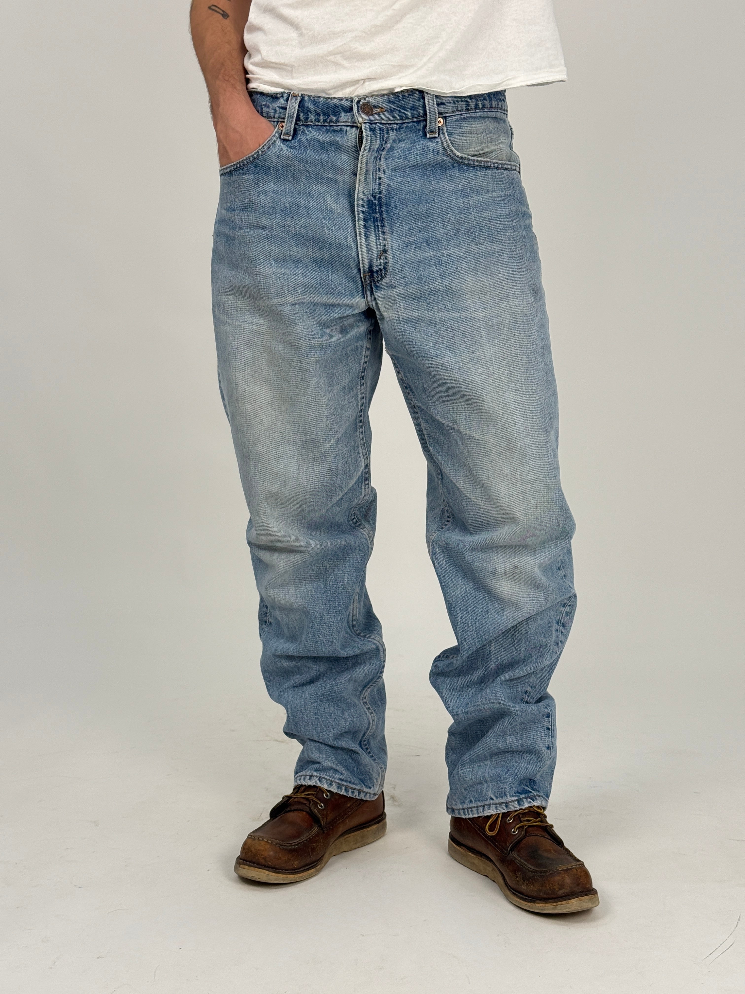 Jeans Levi's 555 Vintage Relaxed Straight Made in USA - W36 L32 (IT50)