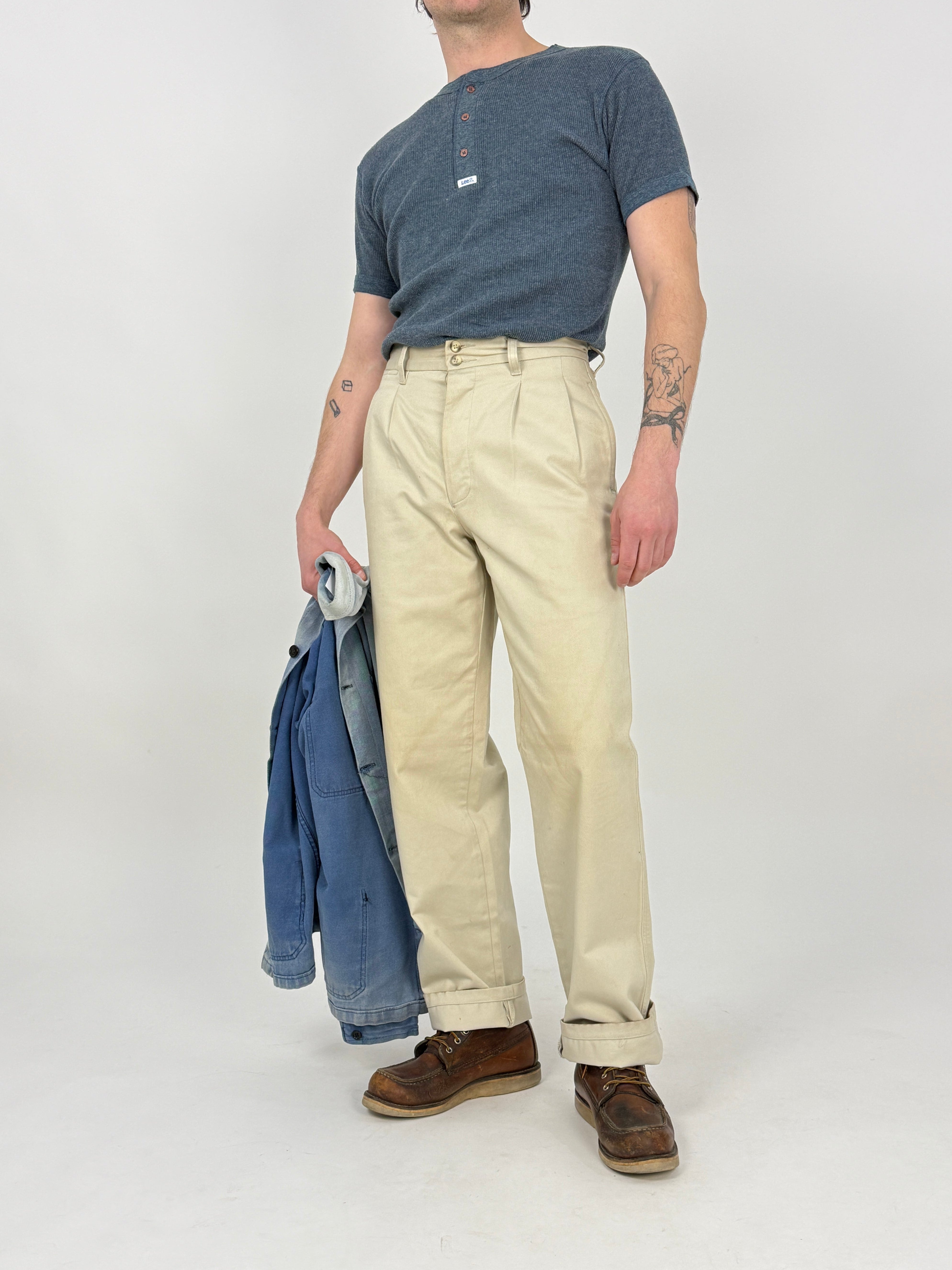 Pantaloni Levi's Regulation Chinos - Sanforized - Rare vintage