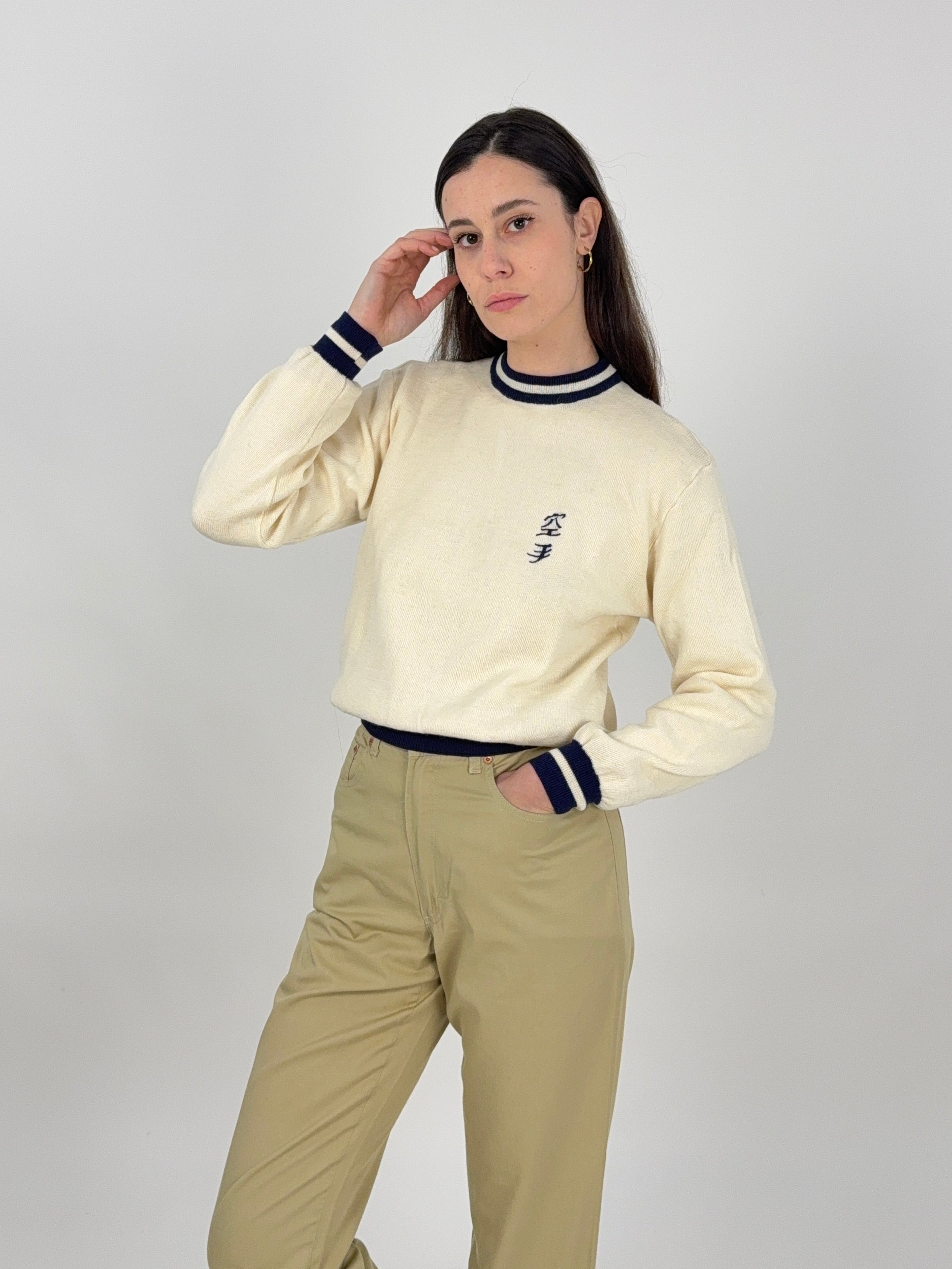 Maglia anni '70 in misto lana