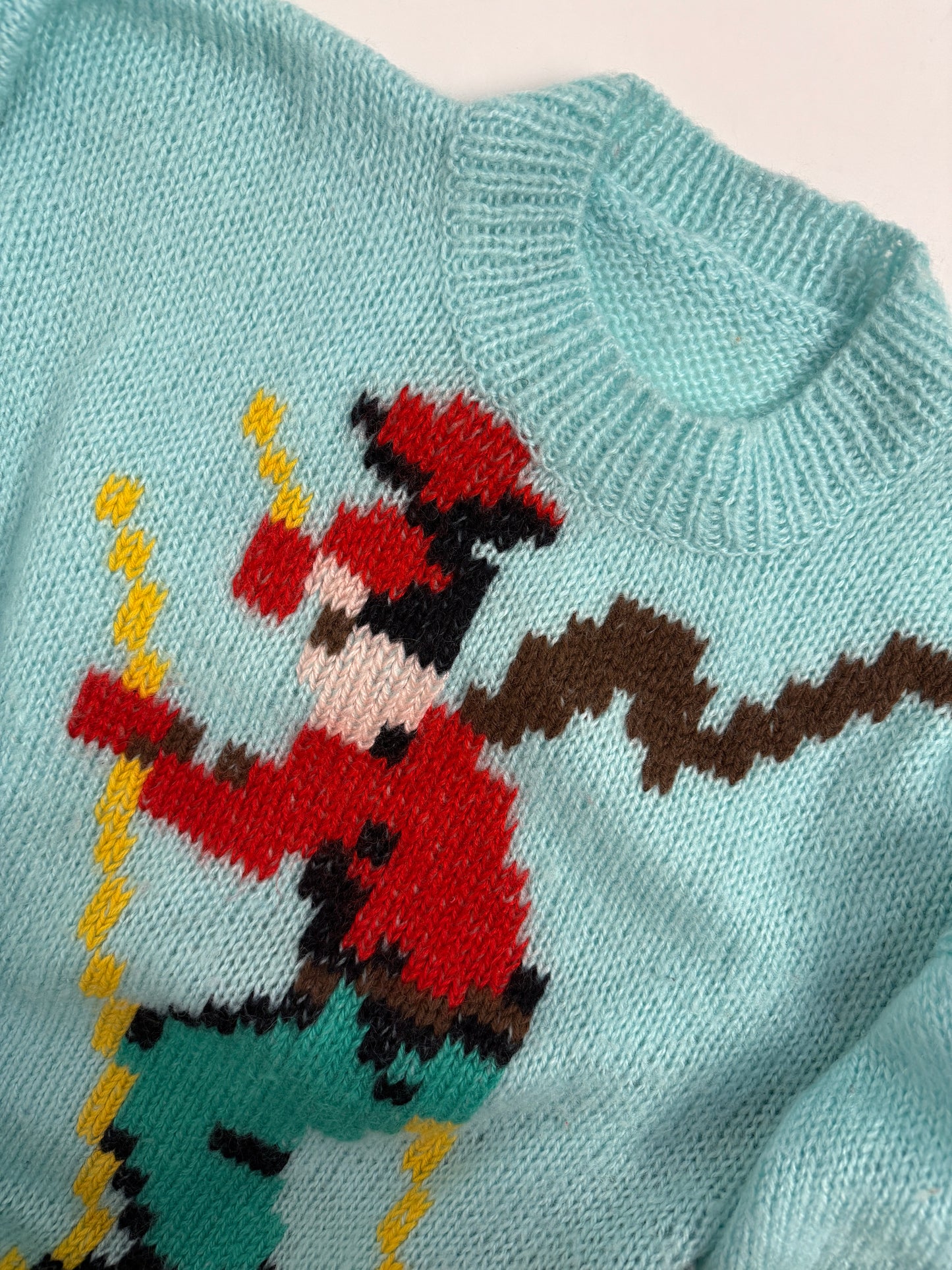 Maglione handmade in lana vintage