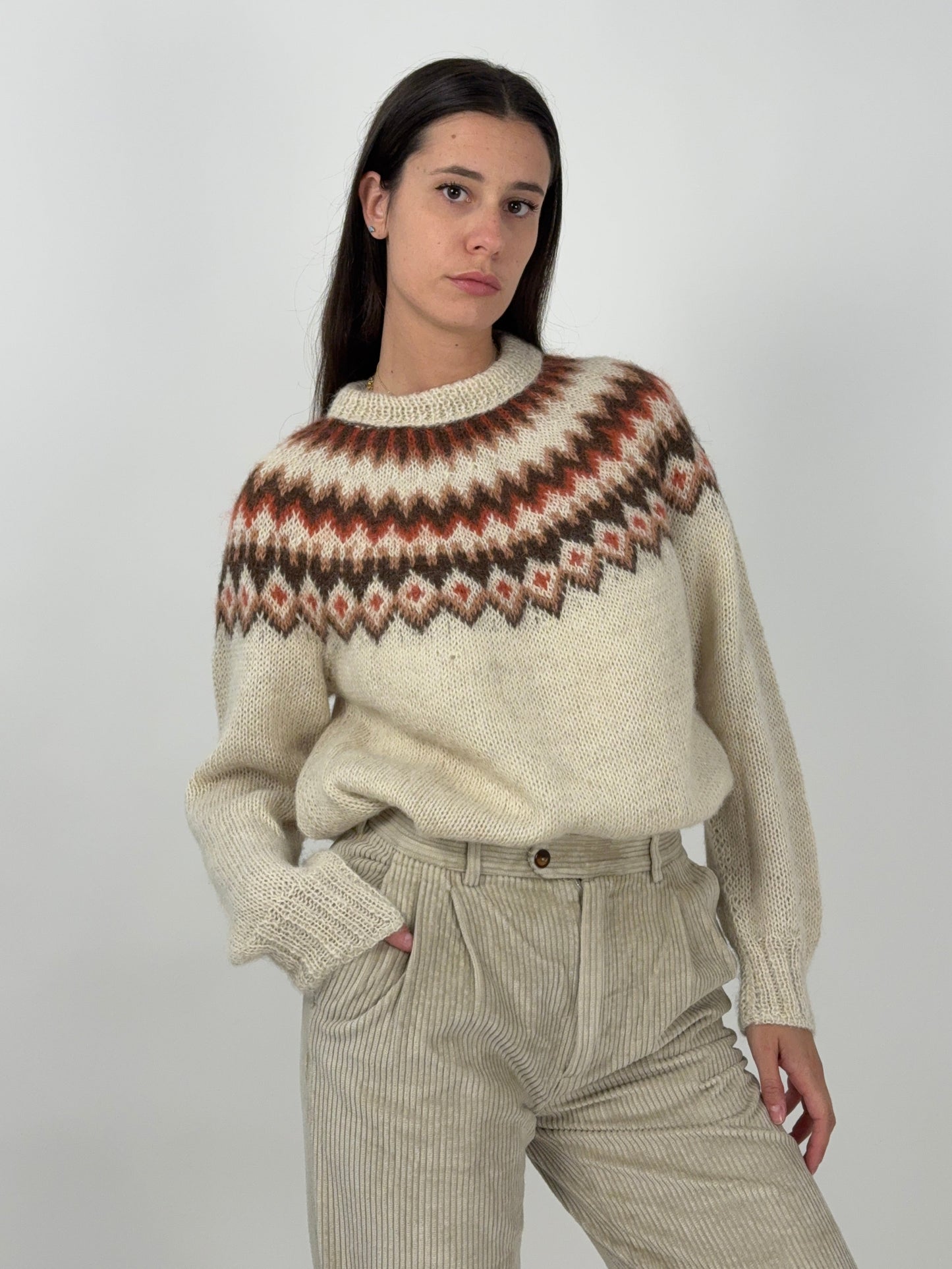 Maglione handmade in lana