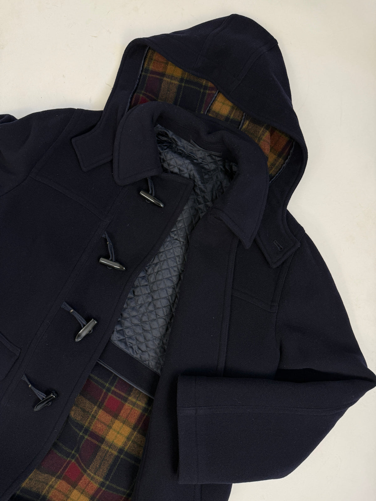 Montgomery Vintage Blu Interno Tartan - Taglia M