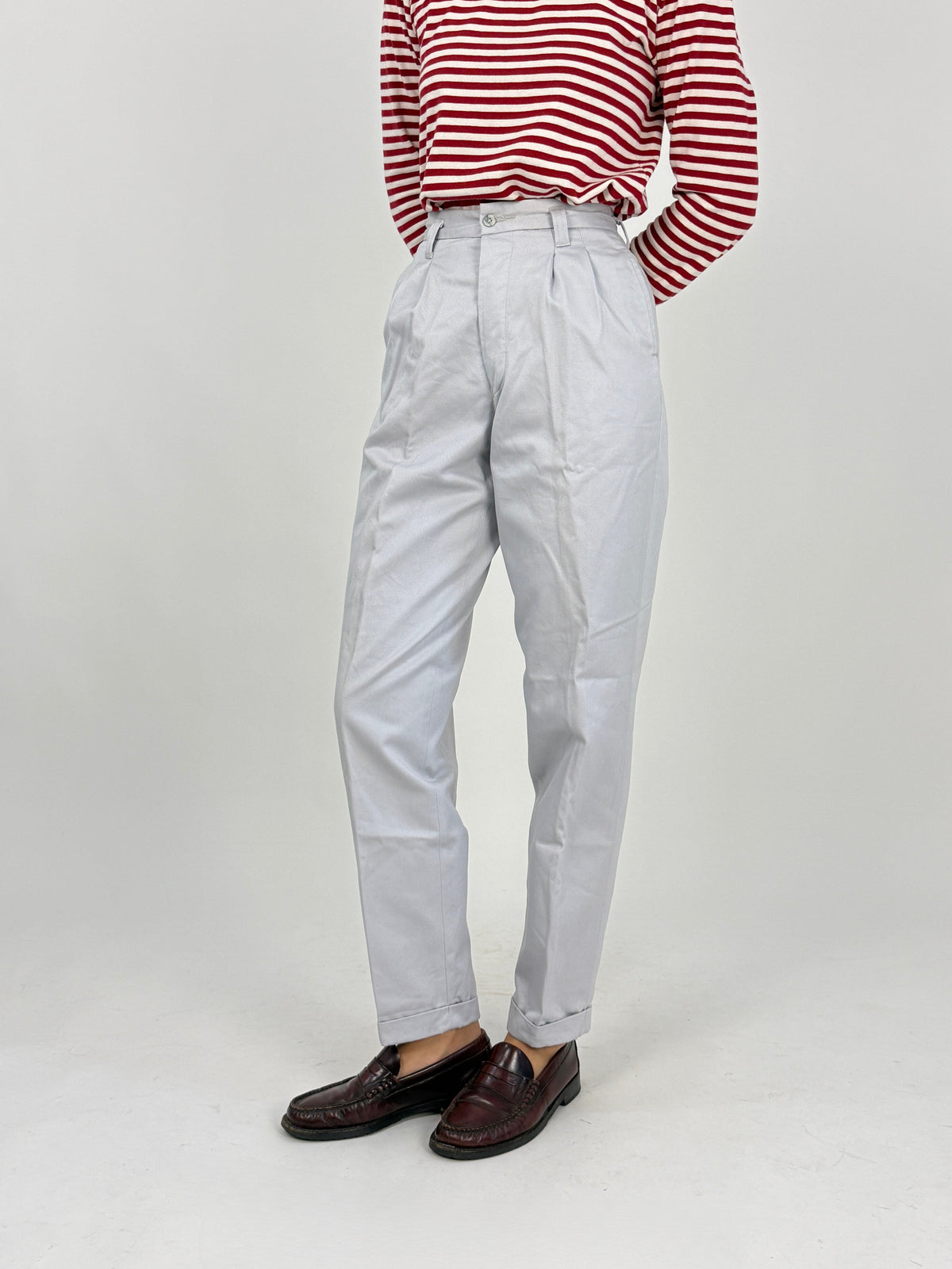 Pantaloni Chino Levi's Vintage Original Slack con Pinces - Taglia 42