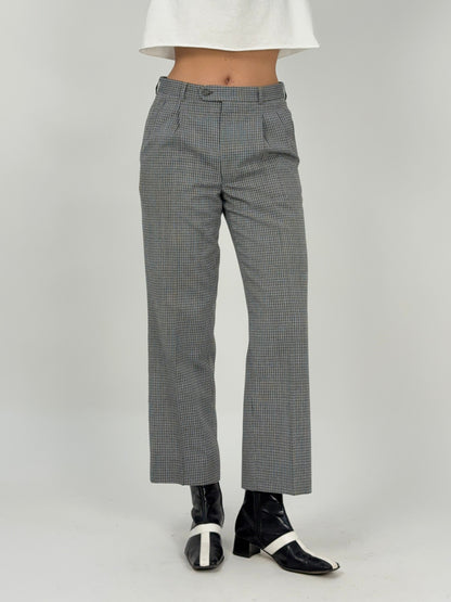 Pantaloni a quadretti anni '70