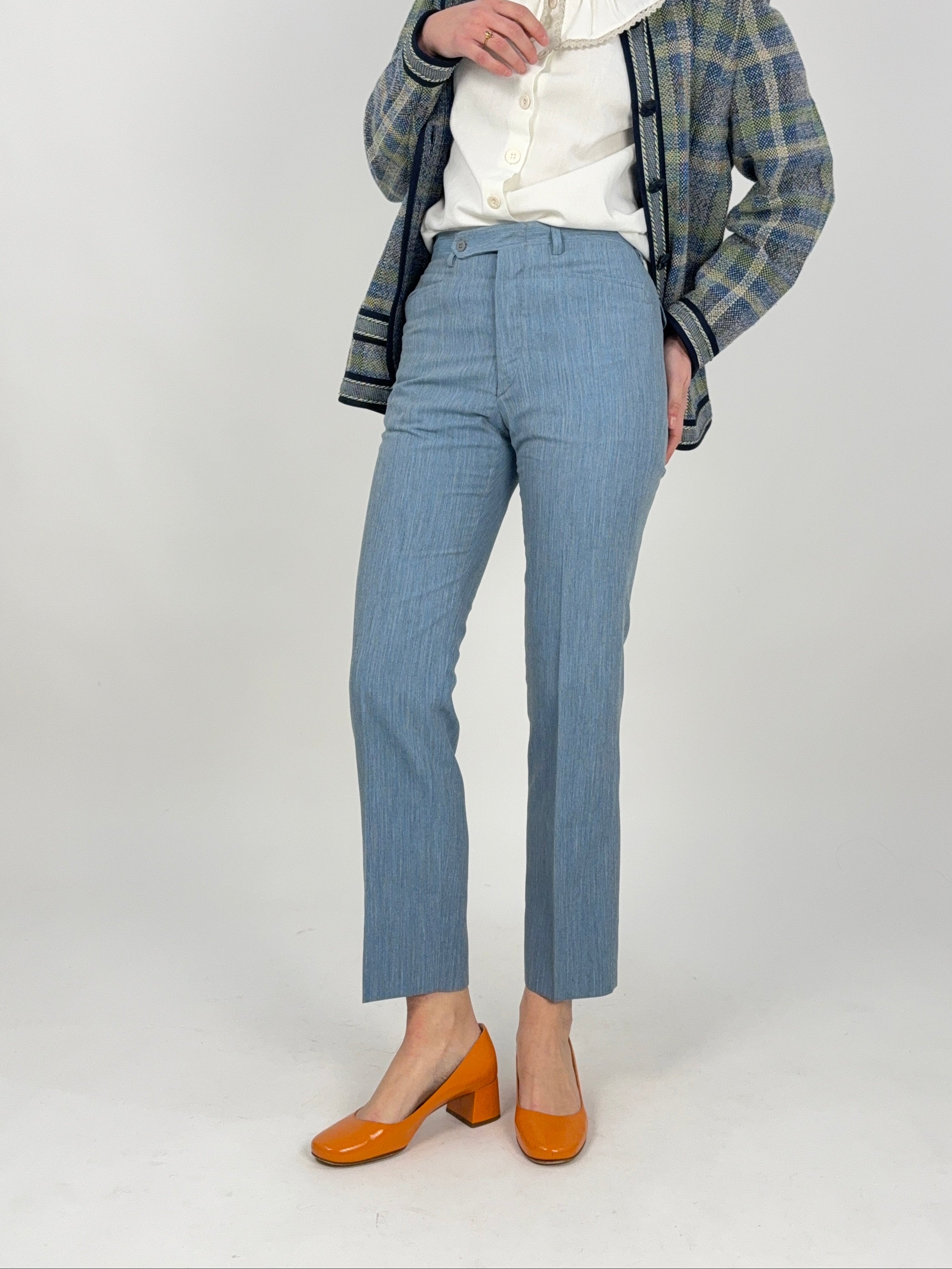 Pantaloni sartoriali anni '70 - carta da zucchero