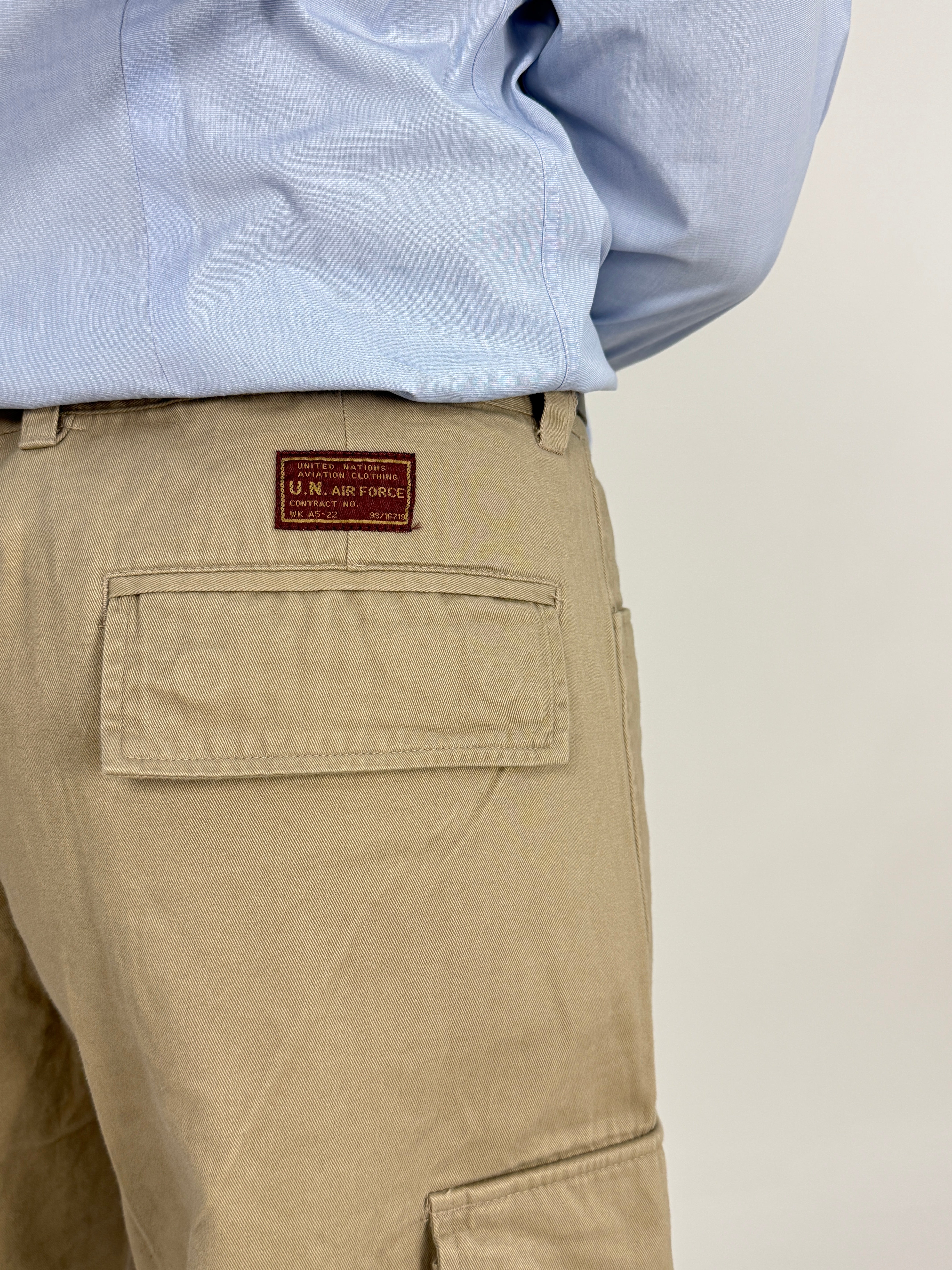 Pantalone Cargo anni '90 U.S. Force - Deadstock - Taglia 52