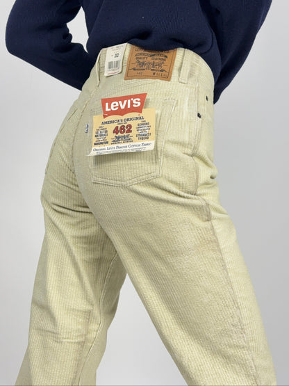 Pantaloni Levi’s 462 in velluto a coste anni ’70 - deadstock
