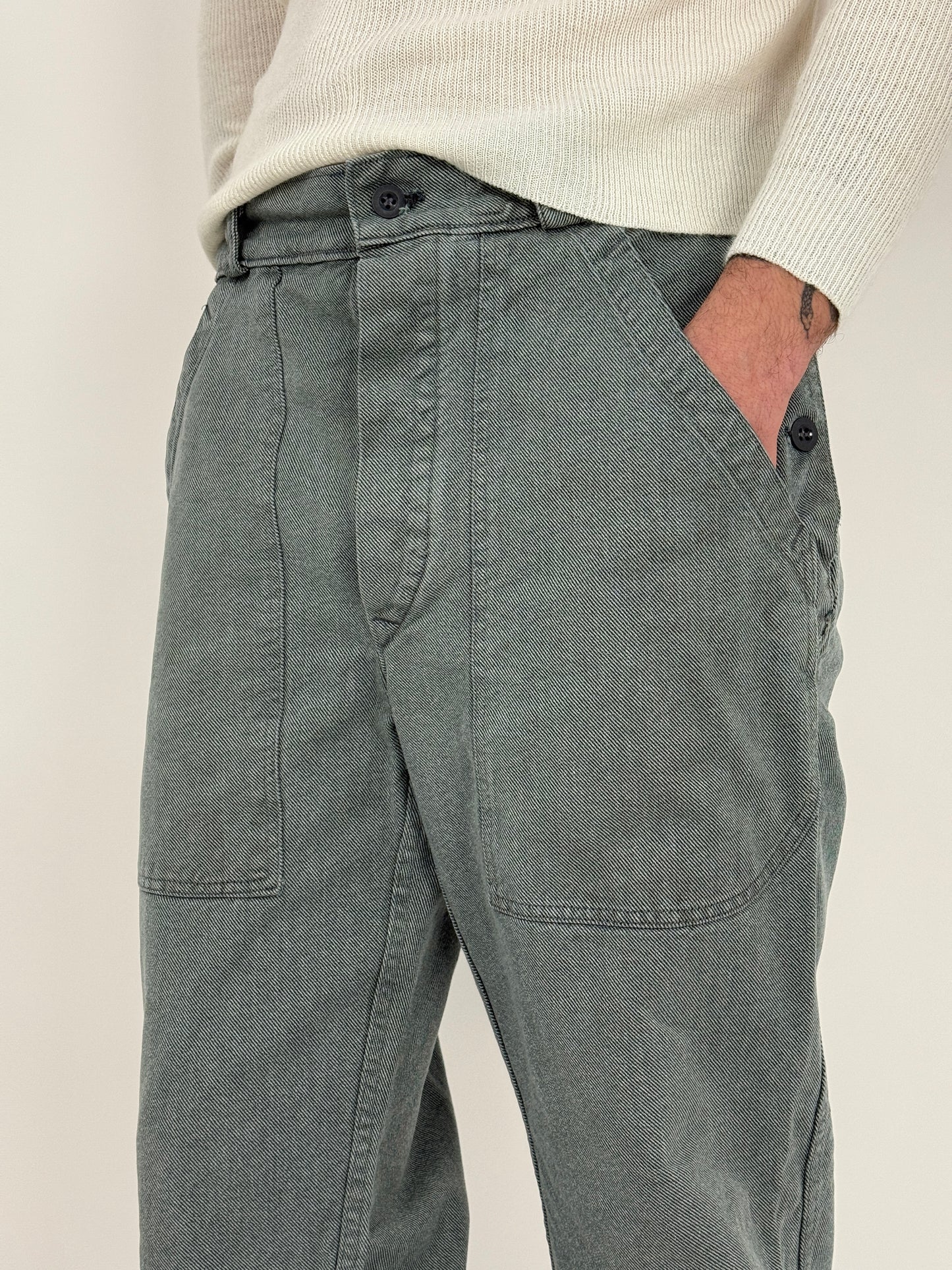 Pantaloni da lavoro svizzeri anni ’50/60 Ferrovie